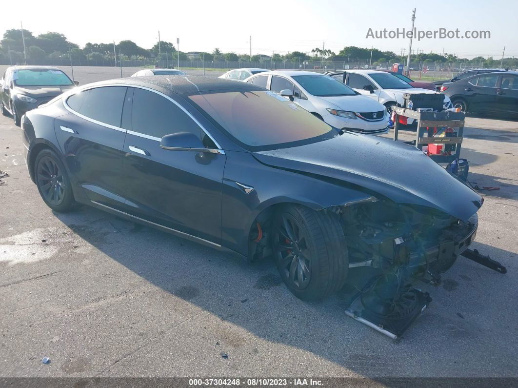 2020 Tesla Model S Performance Gray vin: 5YJSA1E45LF362693