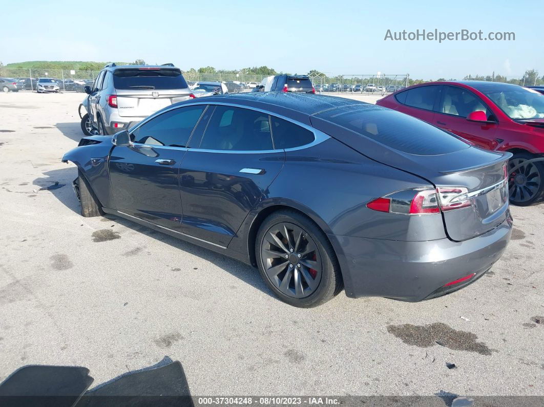 2020 Tesla Model S Performance Gray vin: 5YJSA1E45LF362693