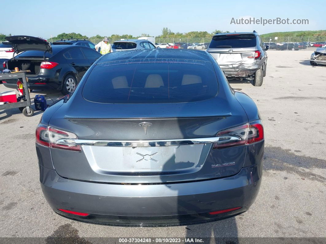 2020 Tesla Model S Performance Gray vin: 5YJSA1E45LF362693