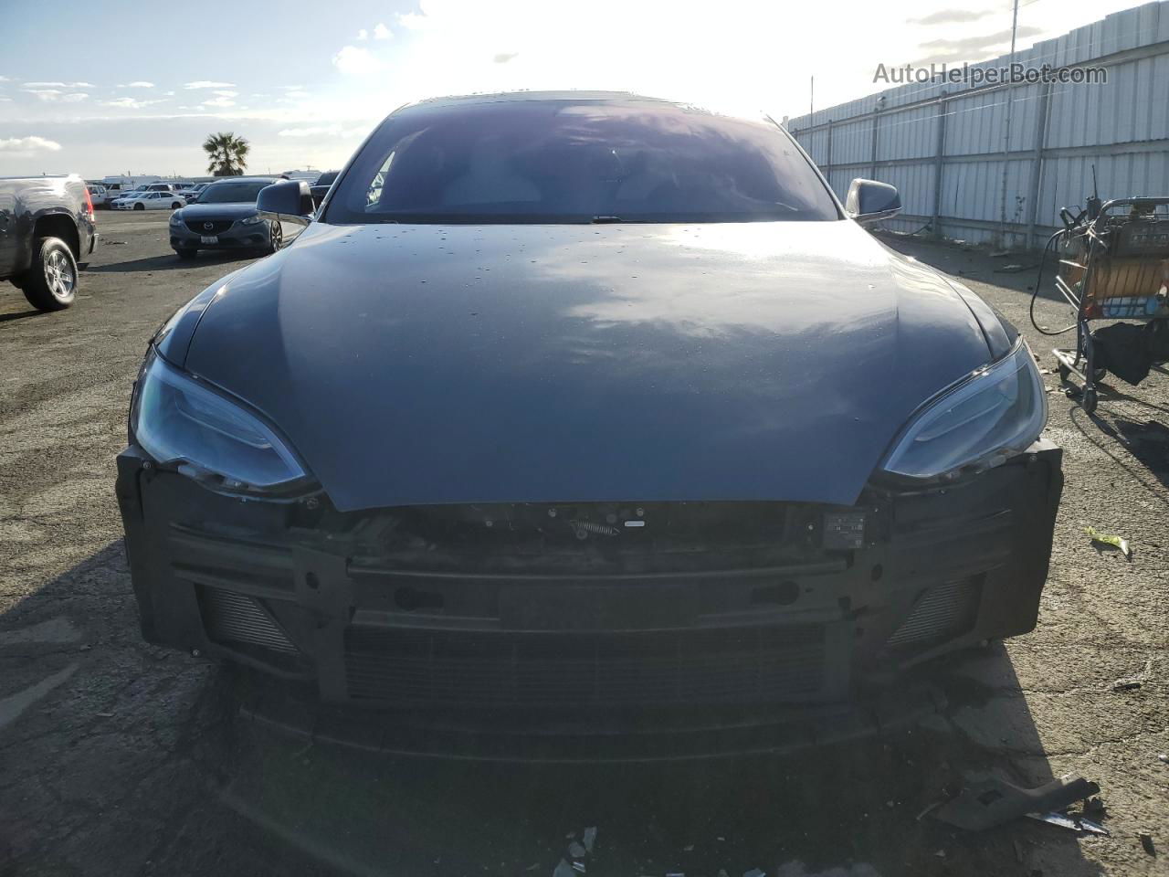 2020 Tesla Model S  Silver vin: 5YJSA1E45LF366419