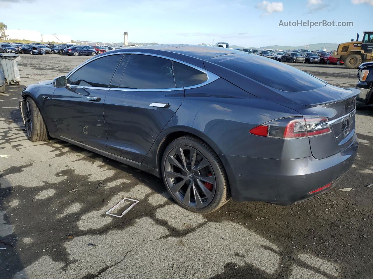 2020 Tesla Model S  Silver vin: 5YJSA1E45LF366419