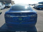 2020 Tesla Model S Performance Dual Motor All-wheel Drive Blue vin: 5YJSA1E45LF381003