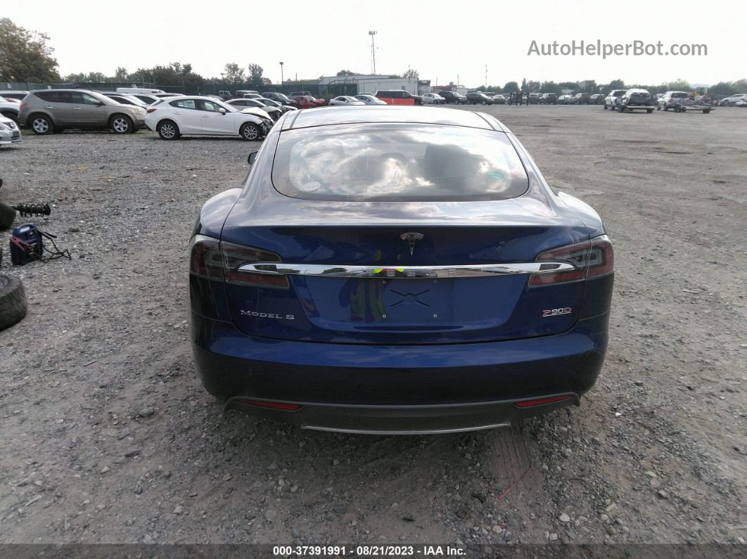 2016 Tesla Model S 90d/p90d/p100d/p85d Blue vin: 5YJSA1E46GF122834