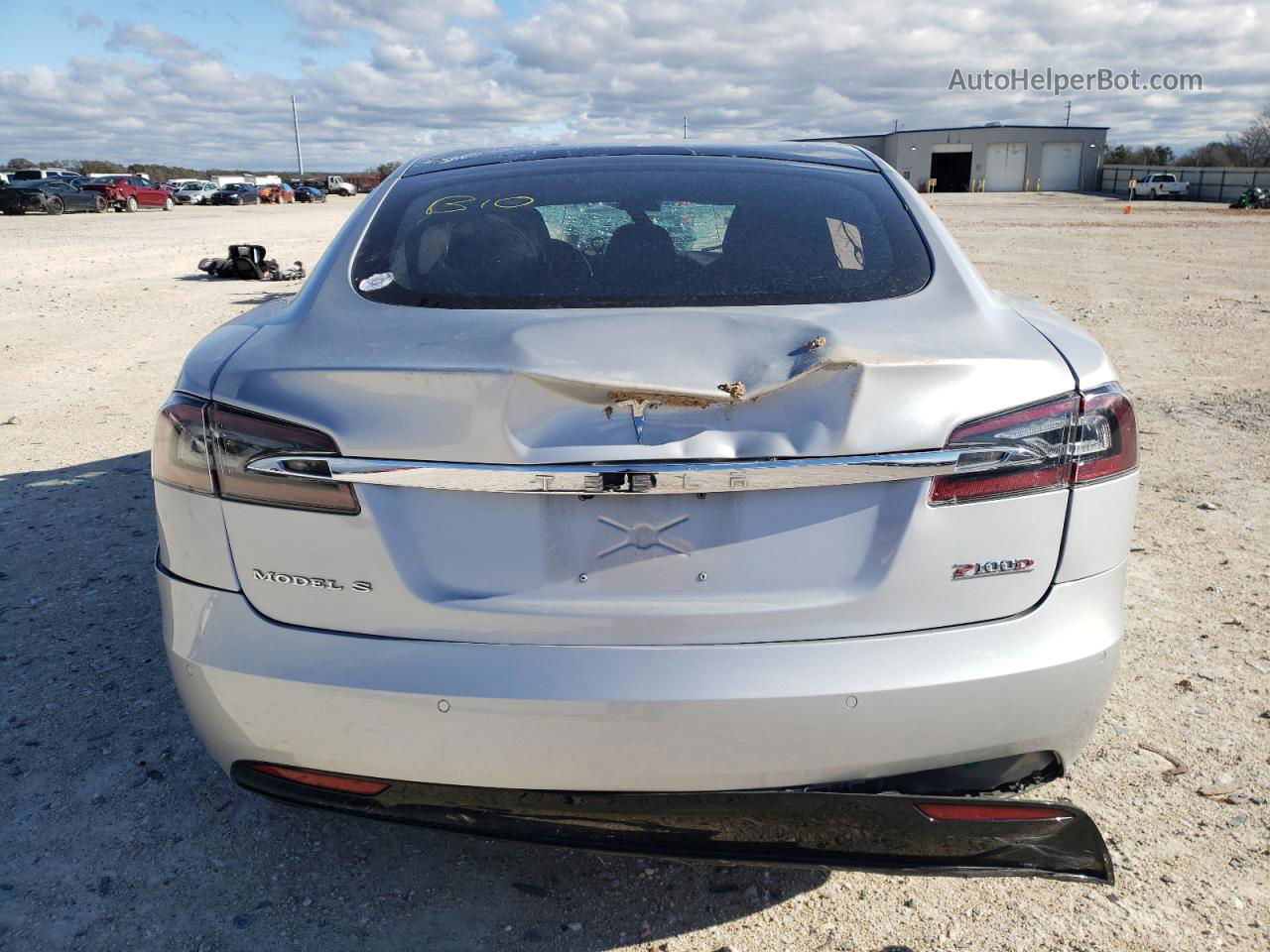 2018 Tesla Model S  Silver vin: 5YJSA1E46JF297740