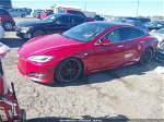2020 Tesla Model S Performance Dual Motor All-wheel Drive Red vin: 5YJSA1E46LF359902