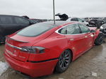 2020 Tesla Model S  Red vin: 5YJSA1E47LF407889