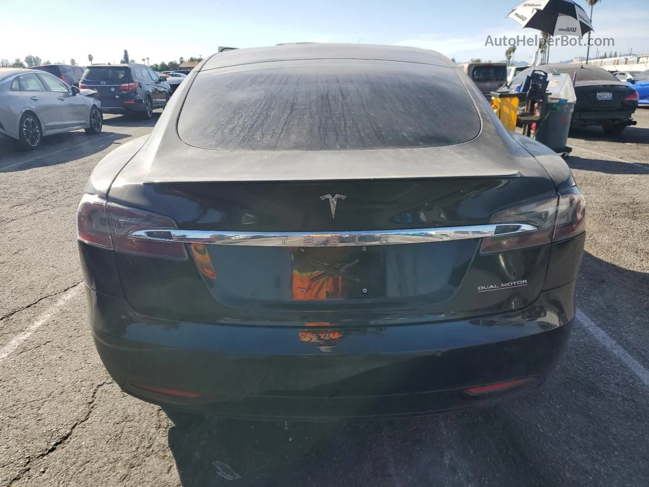 2019 Tesla Model S  Черный vin: 5YJSA1E48KF331890
