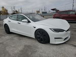 2022 Tesla Model S  White vin: 5YJSA1E50NF475205