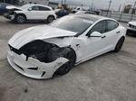 2022 Tesla Model S  White vin: 5YJSA1E50NF475205