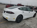 2022 Tesla Model S  White vin: 5YJSA1E50NF475205