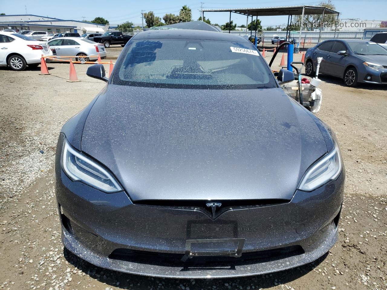 2021 Tesla Model S  Charcoal vin: 5YJSA1E56MF428128