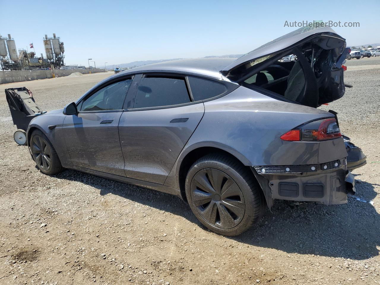 2021 Tesla Model S  Charcoal vin: 5YJSA1E56MF428128