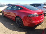 2021 Tesla Model S  Red vin: 5YJSA1E56MF436438