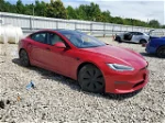 2021 Tesla Model S  Red vin: 5YJSA1E57MF454575