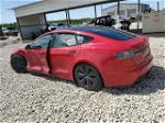 2021 Tesla Model S  Red vin: 5YJSA1E57MF454575