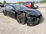 2022 Tesla Model S  Black vin: 5YJSA1E57NF491191