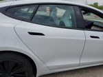 2022 Tesla Model S  White vin: 5YJSA1E59NF477471