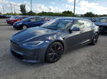 2021 Tesla Model S  Gray vin: 5YJSA1E61MF452314