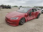 2021 Tesla Model S  Red vin: 5YJSA1E62MF454931
