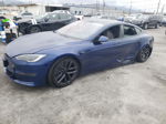 2022 Tesla Model S  Blue vin: 5YJSA1E67NF472391