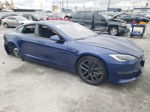 2022 Tesla Model S  Синий vin: 5YJSA1E67NF472391