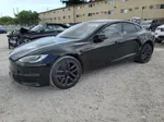 2021 Tesla Model S  Черный vin: 5YJSA1E6XMF453803