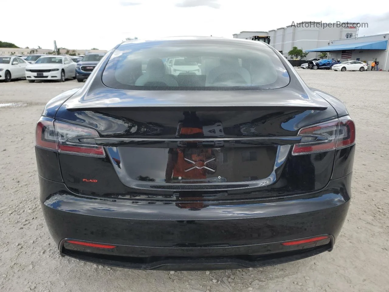 2021 Tesla Model S  Черный vin: 5YJSA1E6XMF453803