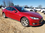 2014 Tesla Model S  Red vin: 5YJSA1H10EFP29102