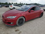 2014 Tesla Model S  Red vin: 5YJSA1H10EFP44229