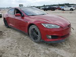 2014 Tesla Model S  Red vin: 5YJSA1H10EFP44229