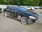 2014 Tesla Model S  Black vin: 5YJSA1H10EFP45350