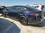 2014 Tesla Model S  Blue vin: 5YJSA1H10EFP56140