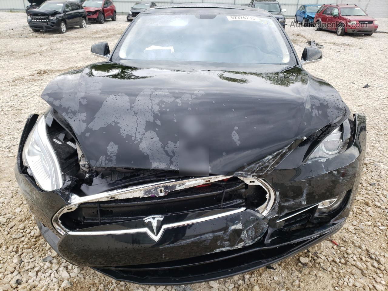 2014 Tesla Model S  Черный vin: 5YJSA1H11EFP36544