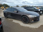 2014 Tesla Model S  Brown vin: 5YJSA1H11EFP40514