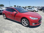 2014 Tesla Model S  Red vin: 5YJSA1H11EFP52257