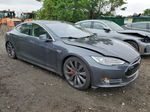 2014 Tesla Model S Gray vin: 5YJSA1H11EFP52274