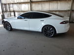 2014 Tesla Model S  White vin: 5YJSA1H11EFP56258