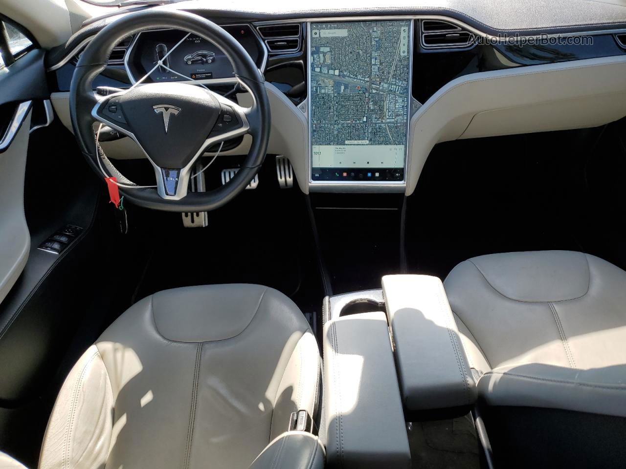 2014 Tesla Model S  Black vin: 5YJSA1H12EFP32115