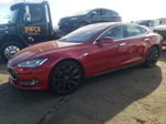 2014 Tesla Model S  Red vin: 5YJSA1H12EFP37394