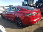 2014 Tesla Model S  Красный vin: 5YJSA1H12EFP37394