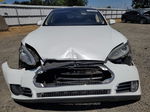 2014 Tesla Model S  White vin: 5YJSA1H12EFP44944