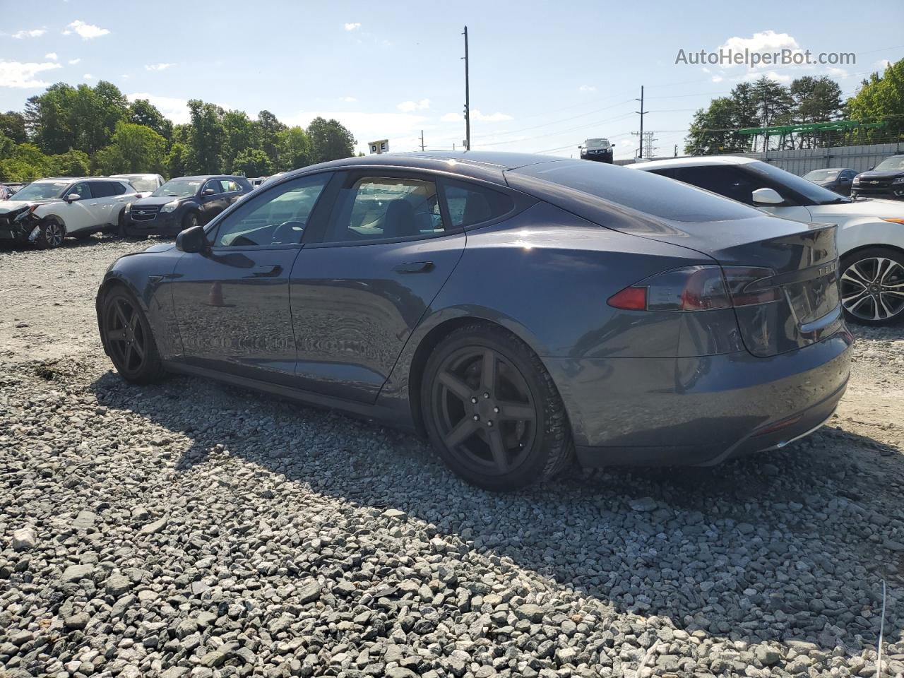 2014 Tesla Model S  Charcoal vin: 5YJSA1H12EFP48105