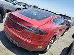 2014 Tesla Model S  Red vin: 5YJSA1H12EFP50324