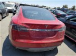 2014 Tesla Model S  Red vin: 5YJSA1H12EFP50324