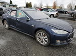 2014 Tesla Model S  Blue vin: 5YJSA1H12EFP62280