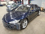 2014 Tesla Model S  Blue vin: 5YJSA1H13EFP55189