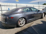 2014 Tesla Model S  Gray vin: 5YJSA1H13EFP56861