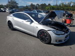 2014 Tesla Model S  Silver vin: 5YJSA1H14EFP31824