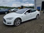 2014 Tesla Model S  White vin: 5YJSA1H14EFP48638