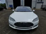 2014 Tesla Model S  White vin: 5YJSA1H14EFP48638